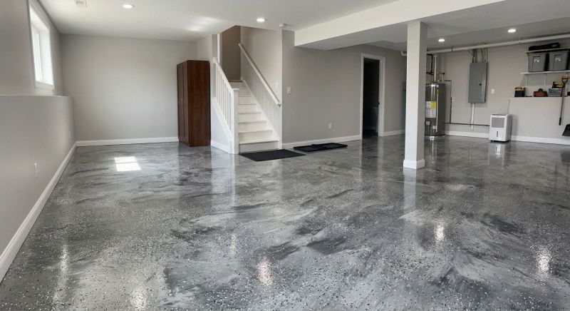 Basement Floor Epoxy Service in Frederick, MD