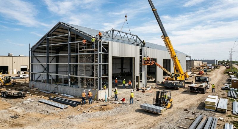 Commercial Garage Construction in Mount Pleasant, SC