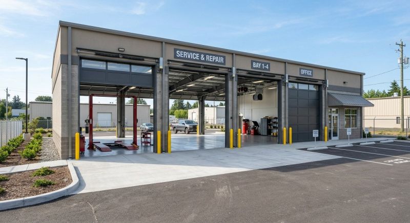Commercial Garage Construction in North Charleston, SC