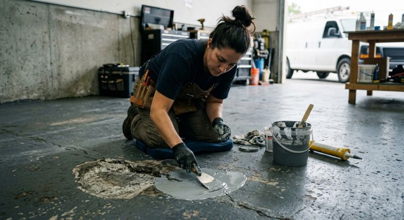 Concrete Floor Coating Service in Greenville, SC