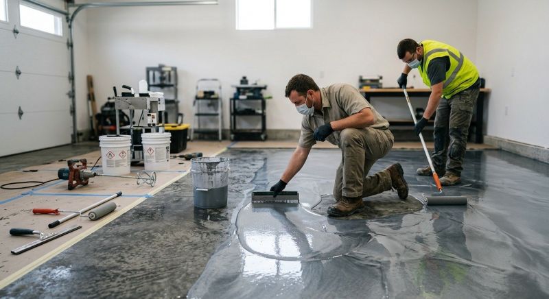Epoxy Overlay Service in Greensboro, NC