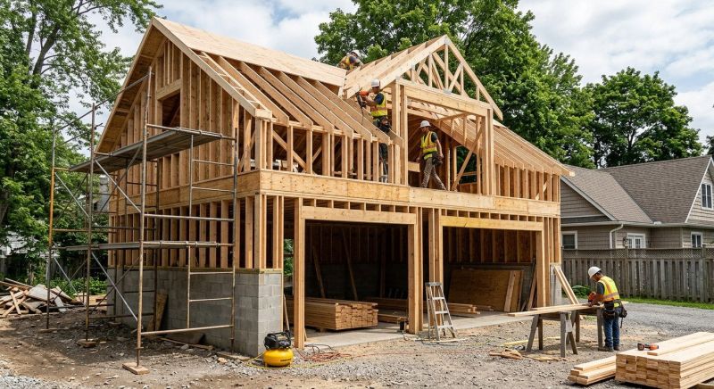 Garage Construction in Katy, TX