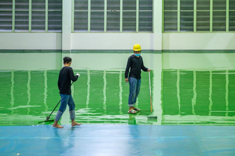 Residential Floor Coating in Greensboro, NC