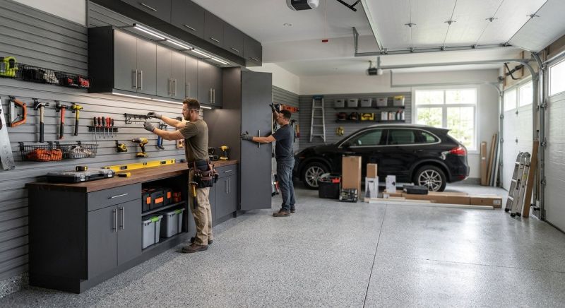 Three Car Garage Installation in Bonita Springs, FL
